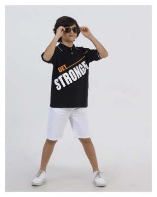 Wholesale Boys Printed T-Shirt 10-13Y Tuffy 1099-8158 - Tuffy