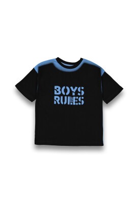 Wholesale Boys Printed T-shirt 6-9Y Tuffy 1099-8104 - Tuffy
