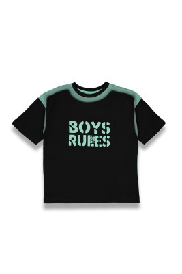 Wholesale Boys Printed T-shirt 6-9Y Tuffy 1099-8104 - Tuffy (1)