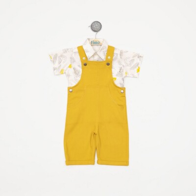 Wholesale Boys Romper Set With Shirt 2-5Y Timo 1018-TEDT012231492 - Timo (1)