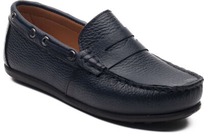 Wholesale Boys Shoes 31-35EU Minican 1060-PNB-F-411 Dark Navy