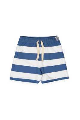 Wholesale Boys Striped Shorts 6-9Y Divonette 1023-7724-3 Indigo
