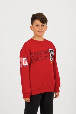 Wholesale Boys Sweat 9-14Y DMB Boys&Girls 1081-4971 Red