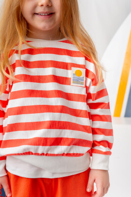 Wholesale Boys Sweatshirt 1-14Y Zeyland 1070-251Z3SCG61 Coral2
