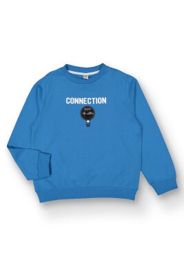 Wholesale Boys Sweatshirt 10-13Y Tuffy 1099-359 Saxe