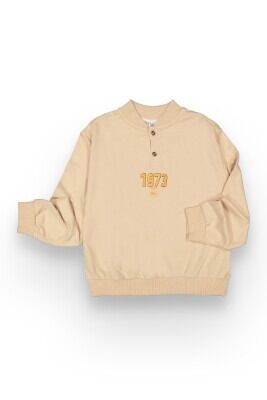 Wholesale Boys Sweatshirt 10-13Y Tuffy 1099-361 Beige