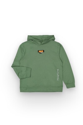 Wholesale Boys Sweatshirt 10-13Y Tuffy 1099-364 Khaki