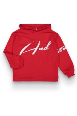 Wholesale Boys Sweatshirt 10-13Y Tuffy 1099-369 Red