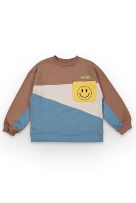 Wholesale Boys Sweatshirt 6-9 Tuffy 1099-7104 Indigo