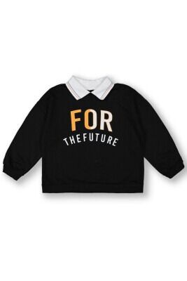 Wholesale Boys Sweatshirt 10-13Y Tuffy 1099-7152 Black