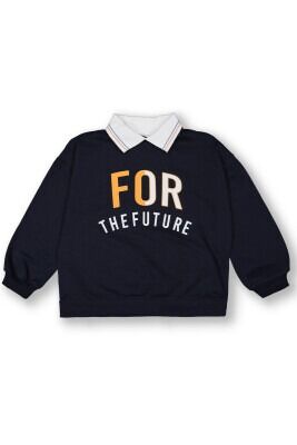 Wholesale Boys Sweatshirt 10-13Y Tuffy 1099-7152 Navy 