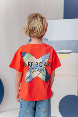 Wholesale Boys T-shirt 1-14Y Zeyland 1070-251Z3SRF53 Coral2