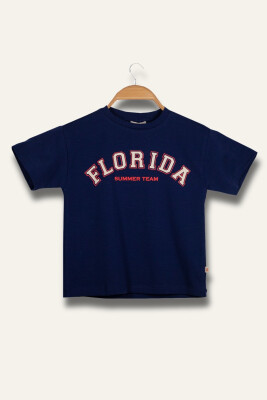 Wholesale Boys T-shirt 1-14Y Zeyland 1070-251Z3SRP56 Navy 