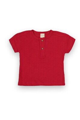 Wholesale Boys T-shirt 13-16Y Divonette 1023-9624-5 Red