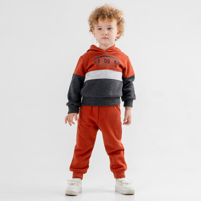 Wholesale Boy's Tracksuit Set 1-4Y Pankido 2037-9644 - Pankido
