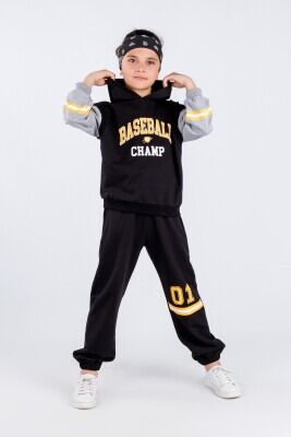 Wholesale Boys Tracksuit Set 10-13Y Tuffy 1099-6851 - Tuffy