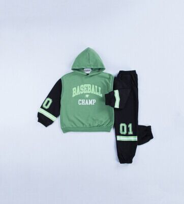 Wholesale Boys Tracksuit Set 10-13Y Tuffy 1099-6851 Benetton