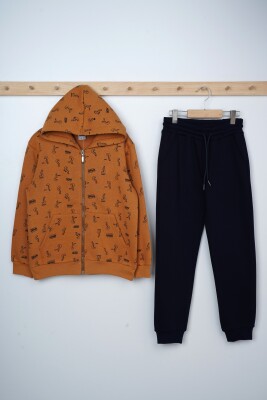 Wholesale Boys Tracksuit Set 8-14Y Elnino 1025-23553 - Elnino