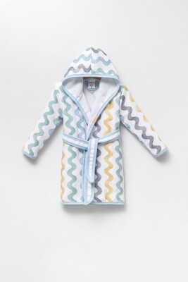 Wholesale Childrens Bathrobe 1-4Y Ramel Kids 1072-498 - Ramel Kids