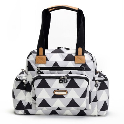 Wholesale Diaper Bag Baby Care 0-12M My Collection 1082-6730 Grey-Black