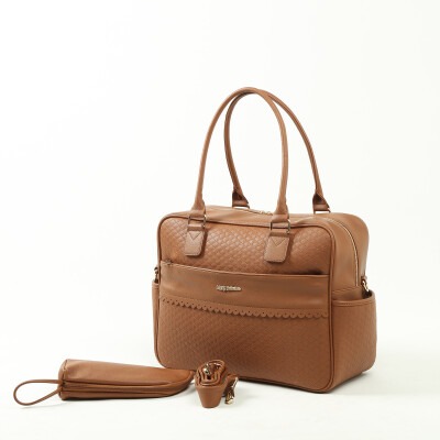 Wholesale Diaper Bag Baby Care 0-12M My Collection 1082-7200 Tan