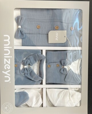 Wholesale Early Baby 10-Piece Newborn Set Minizeyn 2014-10006 Indigo