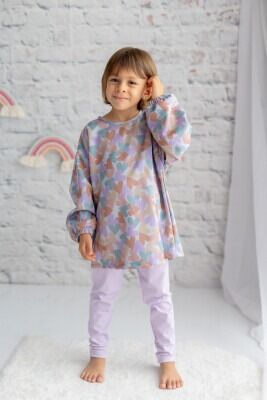 Wholesale Girls 2-Piece Blouse and Leggings Set 3-14Y Zeyland 1070-242Z1ETA73 Lilac