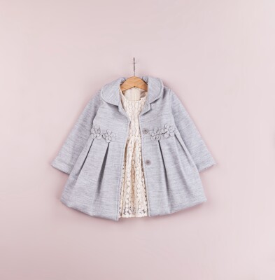Wholesale Girls 2-Piece Coat and Dress Set 2-5Y BabyRose 1002-4359 - BabyRose