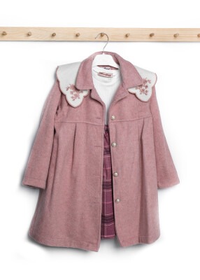 Wholesale Girls 2-Piece Coat and Dress Set 2-5Y Gocoland 2008-5078 - Gocoland (1)