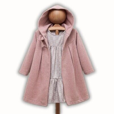 Wholesale Girls 2-Piece Coat and Dress Set 2-5Y Gocoland 2008-5132 - Gocoland (1)