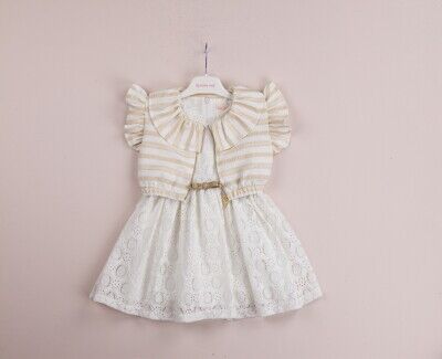 Wholesale Girls 2-Piece Dress and Jacket Set 1-4Y BabyRose 1002-4035 - Babyrose