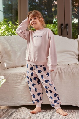 Wholesale Girls 2-Piece Pajama Set 3-12Y Zeyland 1070-ZK24-116240 - Zeyland