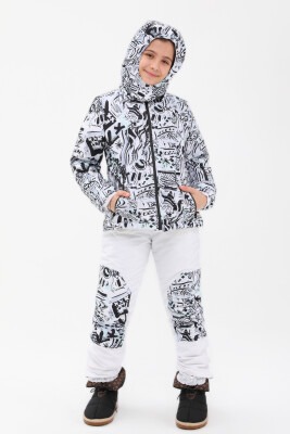 Wholesale Girls 2-Piece Ski Sets Coat and Pants Set 6-14Y Benitto Kids 2007-51264 - Benitto Kids (1)