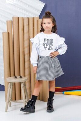 Wholesale Girls 2-Piece Skirt and Sweatshirt Set 5-9Y DMB Boys&Girls 1081-9673 - DMB Boys&Girls
