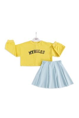 Wholesale Girls 2-Piece Skirt and Sweatshirt Set 6-9Y Tuffy 1099-6606 - Tuffy