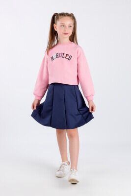 Wholesale Girls 2-Piece Skirt and Sweatshirt Set 6-9Y Tuffy 1099-6606 - Tuffy (1)