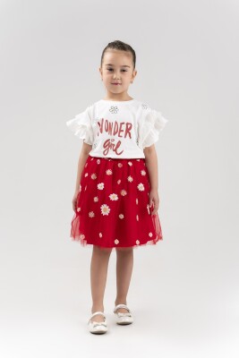 Wholesale Girls 2-Piece Skirt and T-shirt Set 3-6Y Eray Kids 1044-13249 - Eray Kids (1)