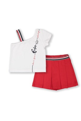 Wholesale Girls 2-Piece Skort and T-shirt 3-6Y Elnino 1025-22201 - Elnino