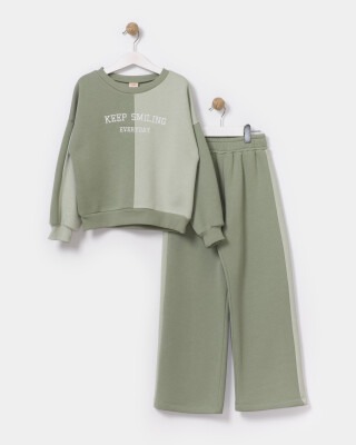 Wholesale Girls 2-Piece Sweatshirts and Pants Set 7-10Y Miniloox 1054-23863 - Miniloox (1)