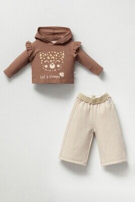 Wholesale Girls 2-Piece Track Suit Set 1-5Y Wogi 1030-WG-2702 - Wogi