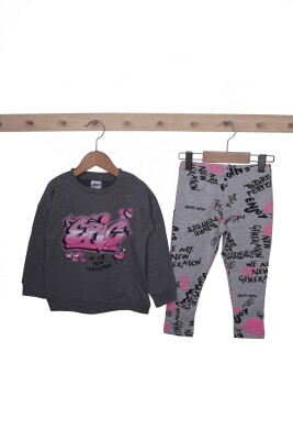 Wholesale Girls 2-Piece Tracksuit Set 3-6Y Elnino 1025-23606 - Elnino