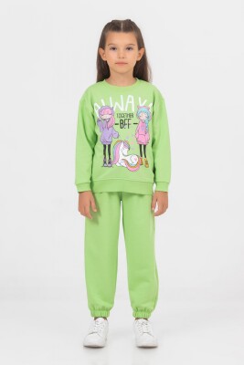 Wholesale Girls 2-Piece Tracksuit Set 4-7Y DMB Boys&Girls 1081-9756 - DMB Boys&Girls
