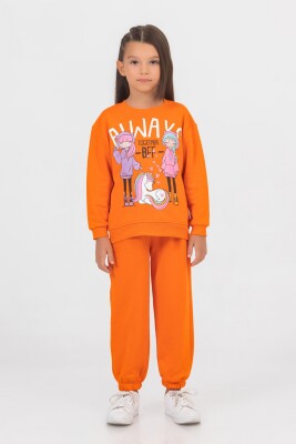 Wholesale Girls 2-Piece Tracksuit Set 4-7Y DMB Boys&Girls 1081-9756 - DMB Boys&Girls (1)