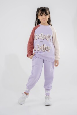 Wholesale Girls 2-Piece Tracksuit Set 5-8Y Eray Kids 1044-6219 - Eray Kids (1)