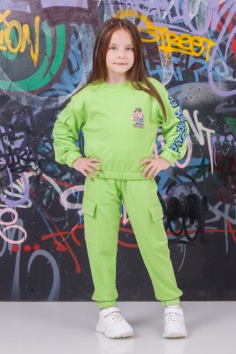 Wholesale Girls 2-Piece Tracksuit Set 6-12Y DMB Boys&Girls 1081-9737 - DMB Boys&Girls (1)