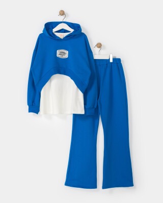 Wholesale Girls 3-Piece Tracksuit Set 7-10Y Miniloox 1054-23803 - Miniloox (1)