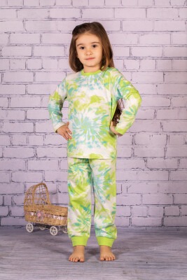 Wholesale Girls Batik Printed Pajamas Set 3-14Y Zeyland 1070-232Z1PJM329 - Zeyland