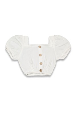 Wholesale Girls Blouse 6-14Y Panino 1077-22030 White