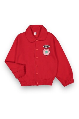 Wholesale Girls Cardigan 10-13Y Tuffy 1099-152 Red