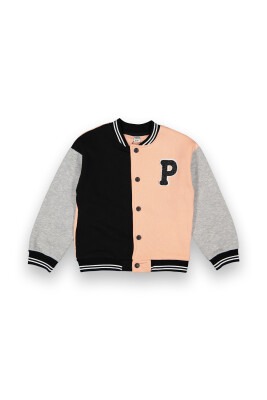 Wholesale Girls Cardigan 6-9Y Tuffy 1099-101 pinkish orange